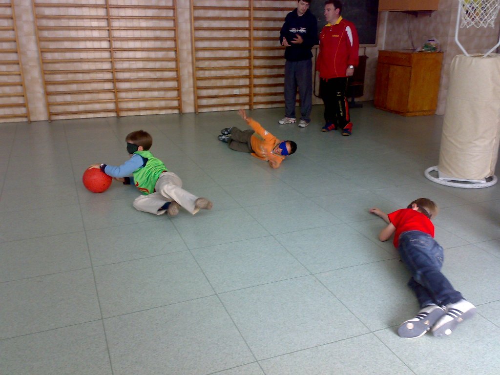 Goalball deporte específico para personas con discapacidad visual